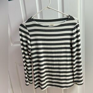 L'AGENCE Striped Longsleeve